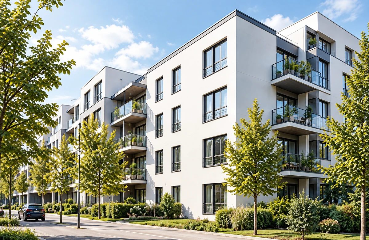 Moderner Wohnungsbestand