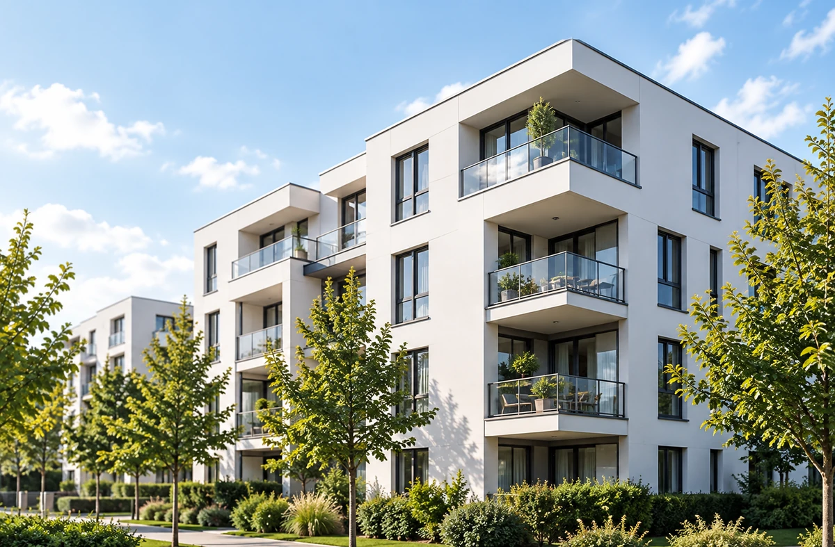 Wohnungsbaugesellschaft – moderner Gebäudebestand